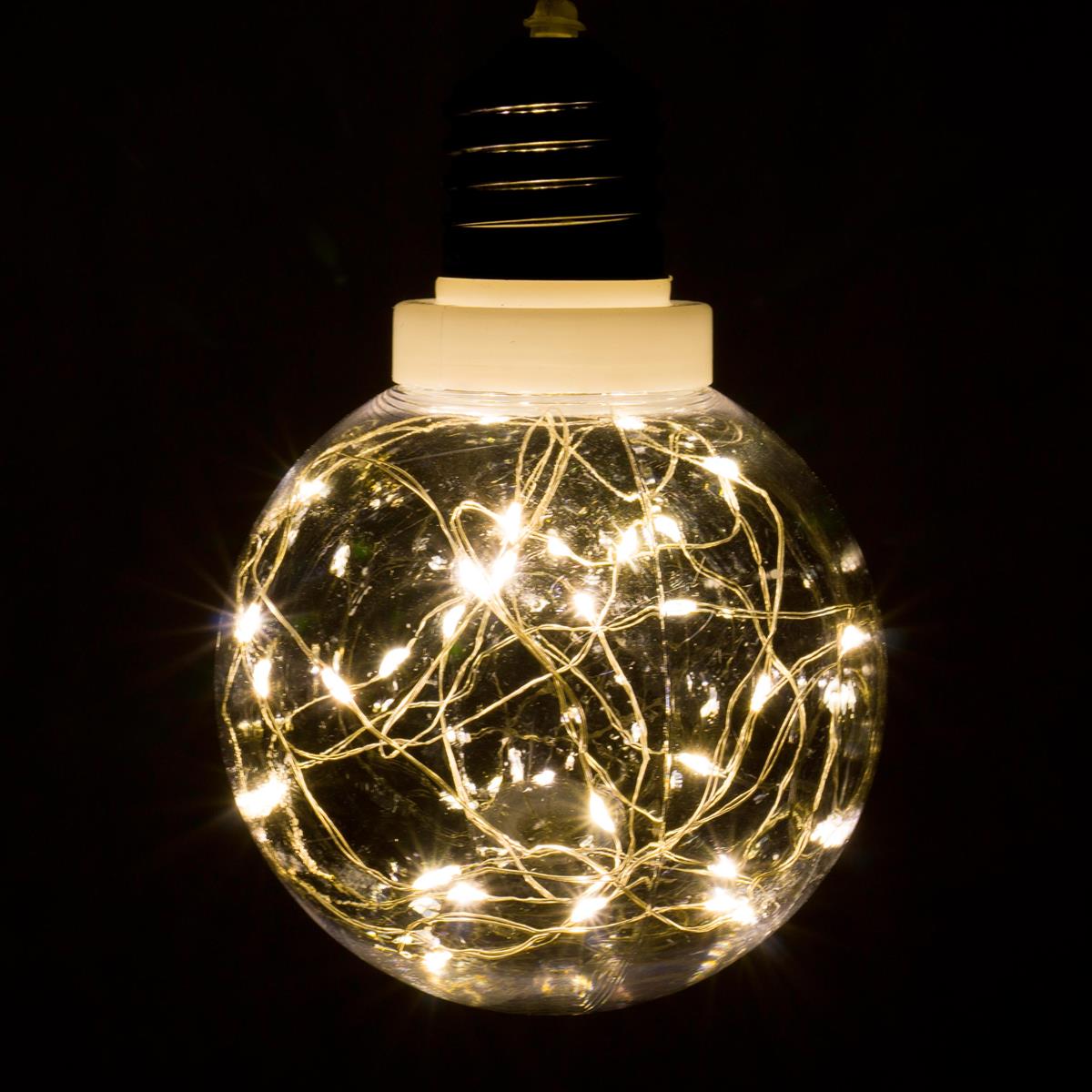 LED Licht Deko-Glühbrine Warmweiß 20cm-88084
