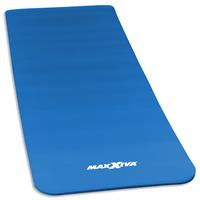 MAXXIVA Yogamatte Gymnastikmatte Fitnessmatte 190x60x1,5 cm blau schadstofffrei