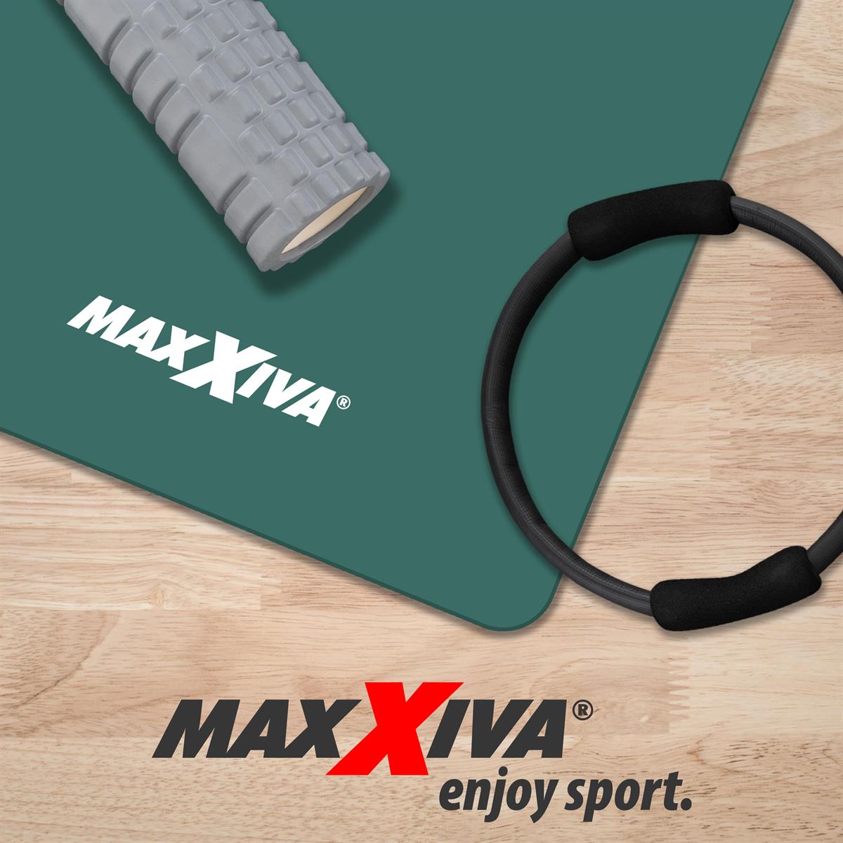 15mm Fitnessmatte Schaumstoffmatte Sport Yoga Pilates Matte Gymnastik  Unterlage