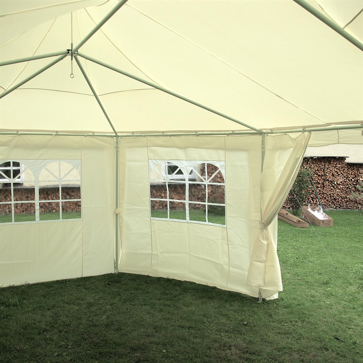 Seitenteile Pavillon 6x4m wasserdicht Partyzelt Garten Party Camping Fest Zelt 