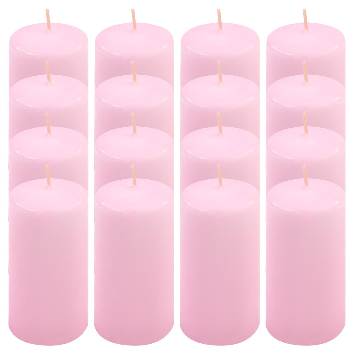 Stumpenkerzen Kerze Farbe wählbar Höhe 10 cm Ø 5 cm lange Brenndauer Rund-Kerze