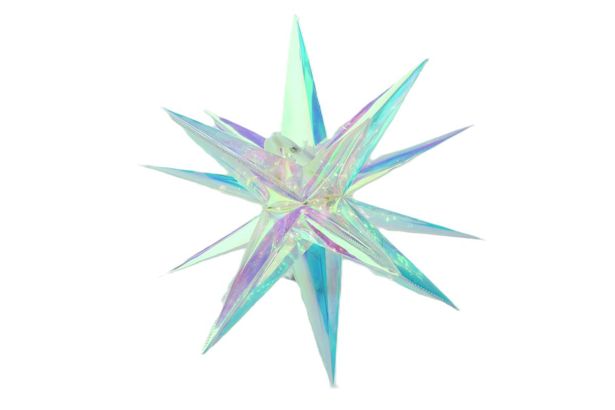 3D Leuchtstern 3er Set Mit Fernbedienung - 13cm LED Weihnachtssterne Mit Farbwechsel