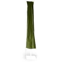 Schutzhülle Sonnenschirm  Ø 4m Reißverschluss Grün Wetterschutz Polyester 2,30m
