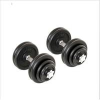 MAXXIVA Kurzhantel Set 60 kg Gusseisen 16 Gewichtsscheiben Sternverschluss Hanteln