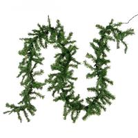 Weihnachtsgirlande mit 35er Mini Lichterkette Weihnachtsbeleuchtung 2,7 m XMAS