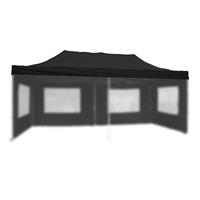 Ersatzdach für PROFI Falt Pavillon 3x6m schwarz wasserdicht Dachplane Zeltdach