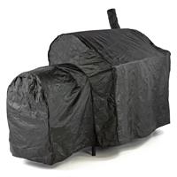 Schutzhülle Smoker Abdeckung Wetterschutz Plane Cover 120g/PVC schwarz 150x72 cm