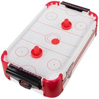 Mini Air-Hockey Spiel Tischspiel mit LED Beleuchtung Batterie betrieben